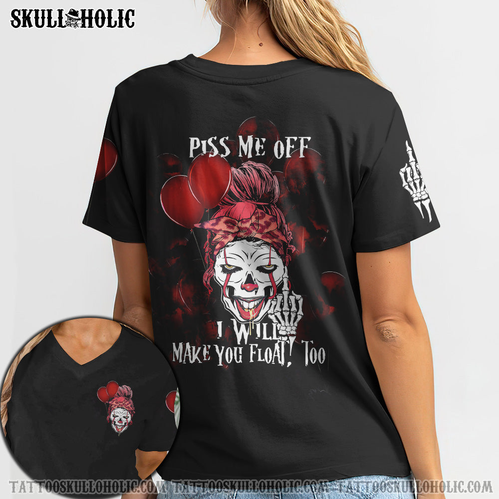 PISS ME OFF I WILL SKULL ALL OVER PRINT - TLNH3008212