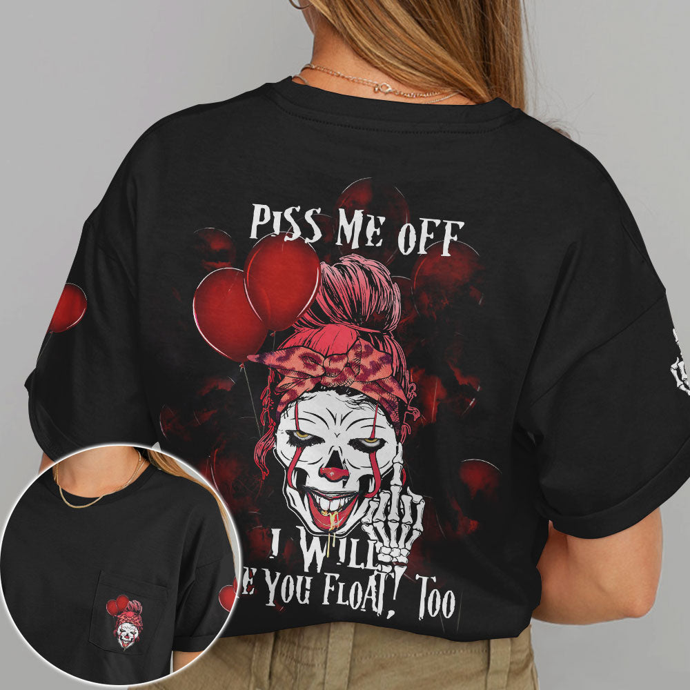 PISS ME OFF I WILL SKULL ALL OVER PRINT - TLNH3008212