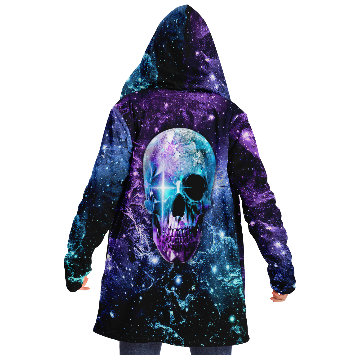 GALAXY SKULL PREMIUM FLEECE CLOAK - TLTR0908225