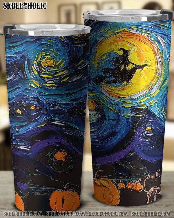 COLORFUL PAINTING WITCH HALLOWEEN TUMBLER - YHTH0308225