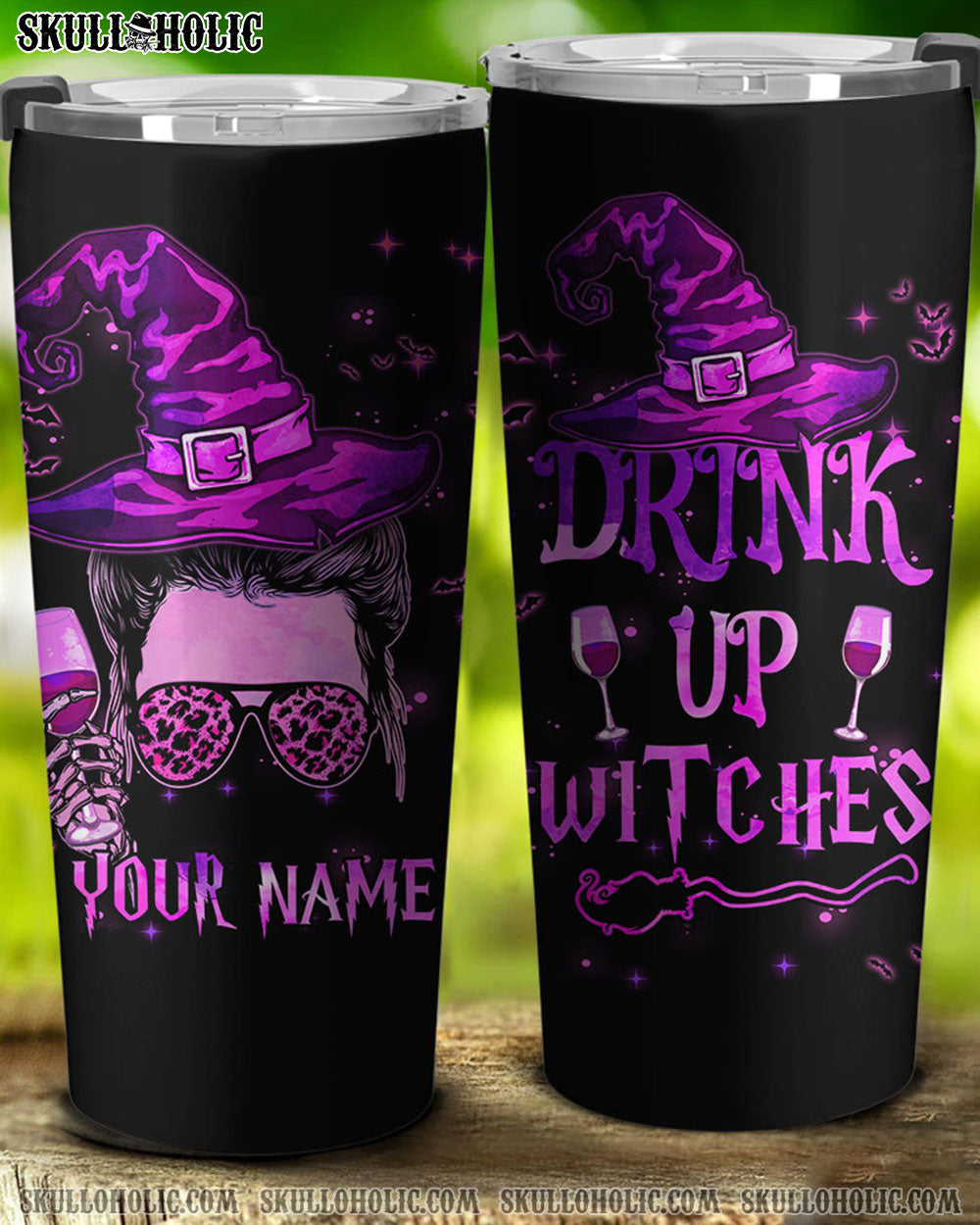 PERSONALIZED DRINK UP WITCHES TUMBLER - TLTM0208221