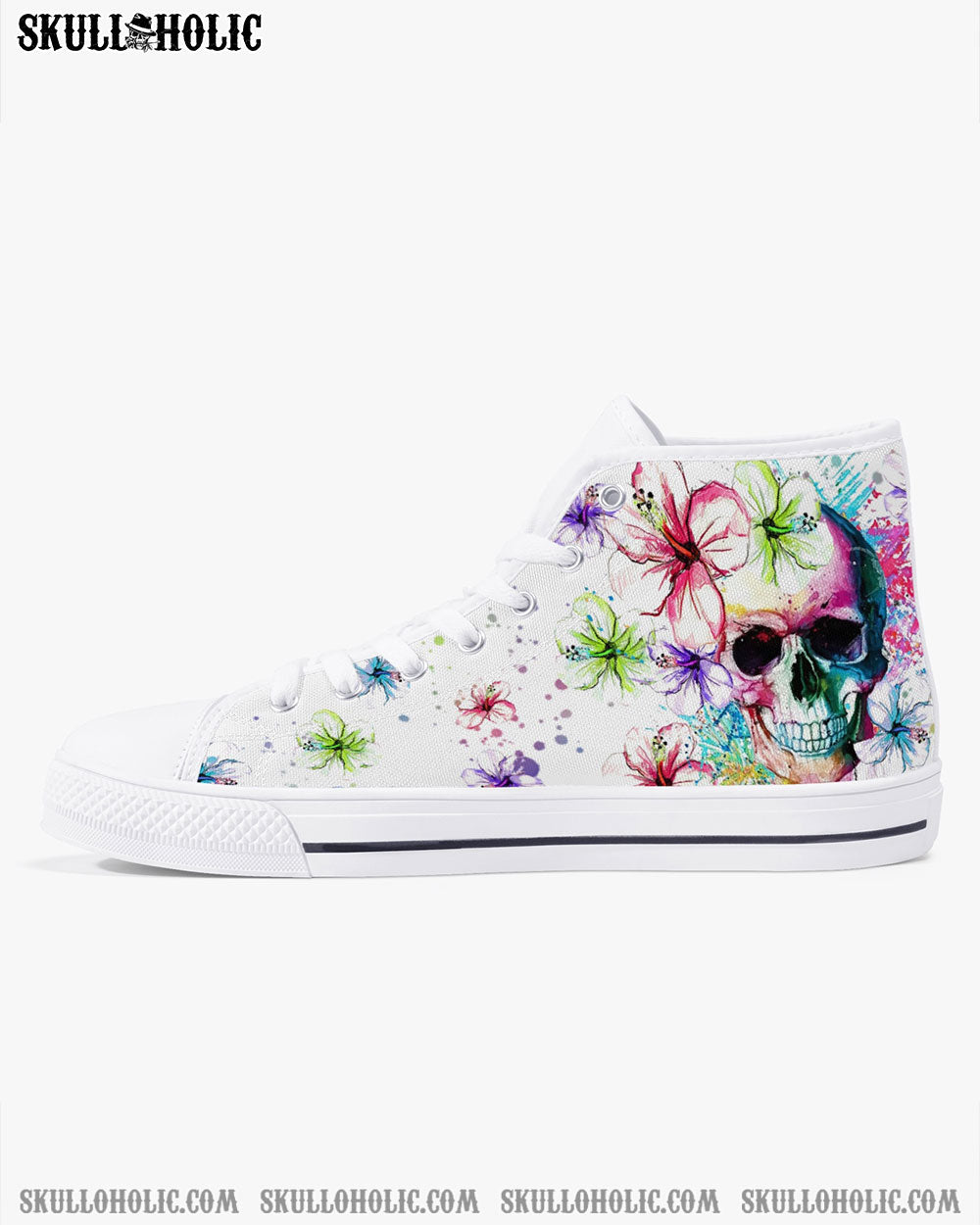 YES I'M A B BUT NOT YOURS HIGH TOP CANVAS SHOES - YHHN0711228