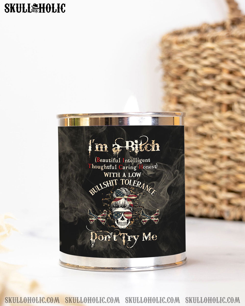 I'M A B DON'T TRY ME CANDLE PAINT CAN - YHHG1412226