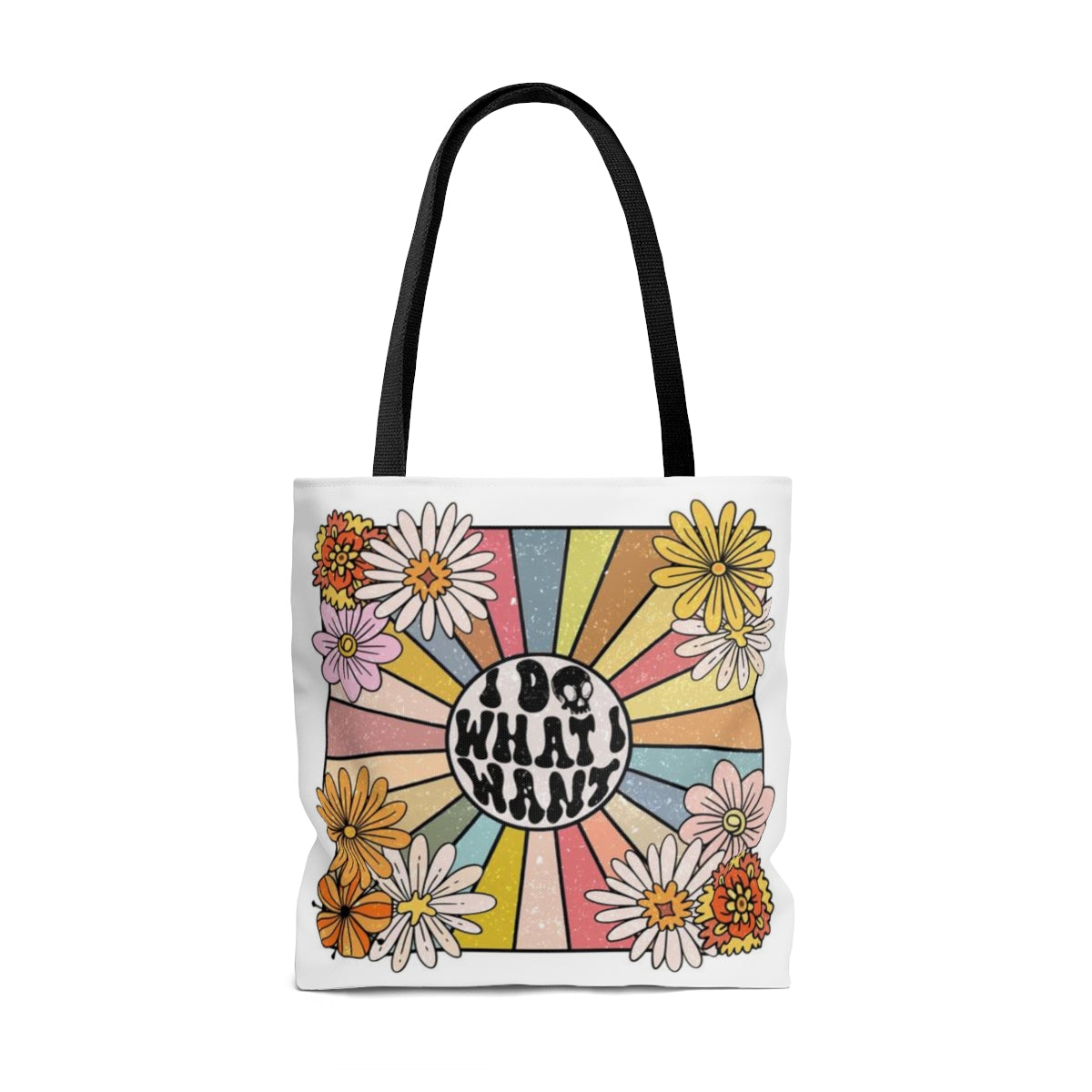 I DO WHAT I WANT RETRO TOTE BAG - TLTC2810221