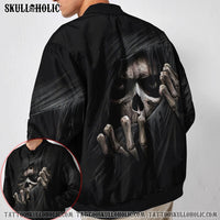 GRIM RIPPER SKULL BOMBER JACKET - TLTR1602224