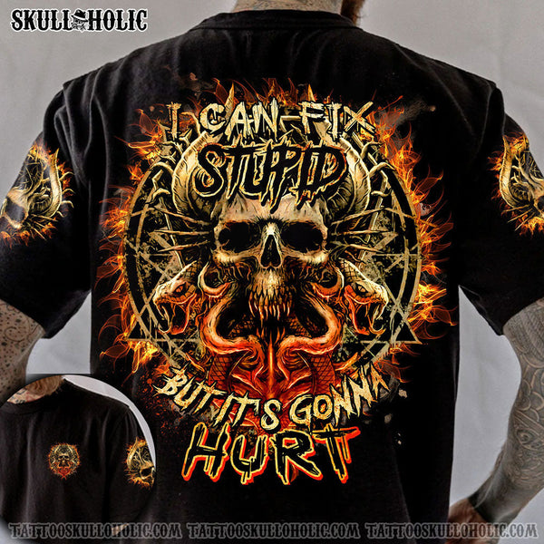 I CAN FIX STUPID SKULL ALL OVER PRINT - YHTG3006221KI