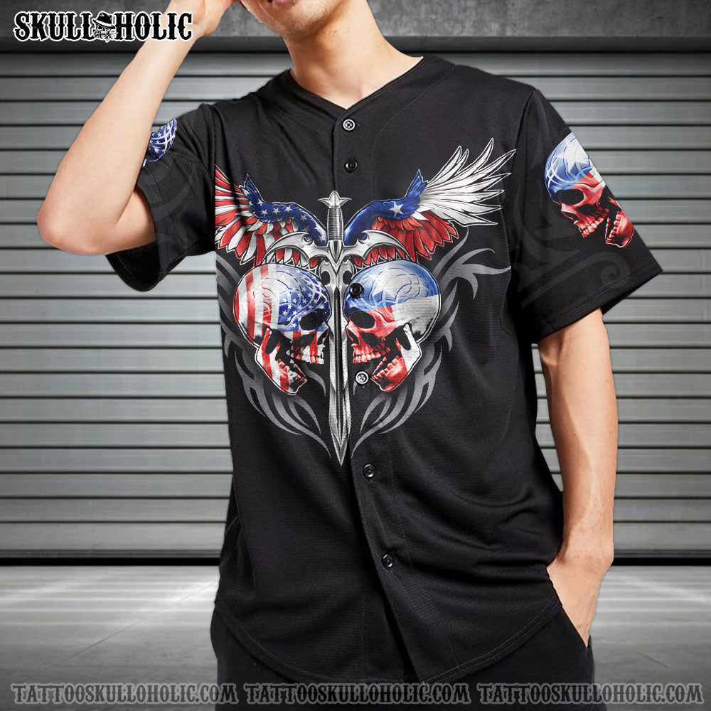 SORRY IF MY PATRIOTISM OFFENDS YOU BASEBALL JERSEY - YHTG1506222