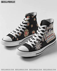 I AM A RAY OF F SUNSHINE HIGH TOP CANVAS SHOES - TY0610222