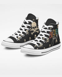ABCDEF YOU HIGH TOP CANVAS SHOES - TY0510222