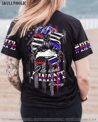 MESSY BUN FACE I DO WHAT I WANT ALL OVER PRINT - LATH1309212