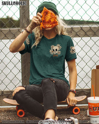 ZERO F GIVEN GRAPHIC DAISY ALL OVER PRINT - TLTY2909221