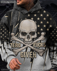 ZERO F GIVEN SKULL BONES ALL OVER PRINT - TLTY0112111