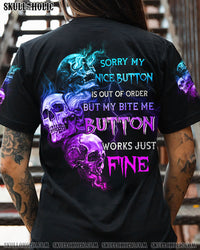 SORRY MY NICE BUTTON IS OUT OF ORDER ALL OVER PRINT - YHTG2809224