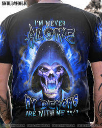 I'M NEVER ALONE MY DEMONS ARE WITH ME 24/7 ALL OVER PRINT - YHDU20033