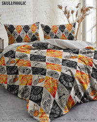 SUGAR SKULL HALLOWEEN BEDDING SET - TY0308224