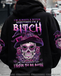 I'M ALWAYS A WITCH SUGAR SKULL ALL OVER PRINT - TLTW2709221
