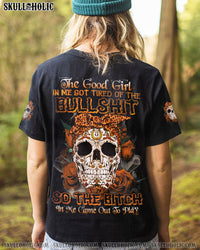 THE GOOD GIRL IN ME SUGAR SKULL ROSE ALL OVER PRINT - TLNZ2209223