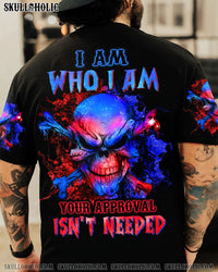 I AM WHO I AM SKULL ALL OVER PRINT - YHHN2809224
