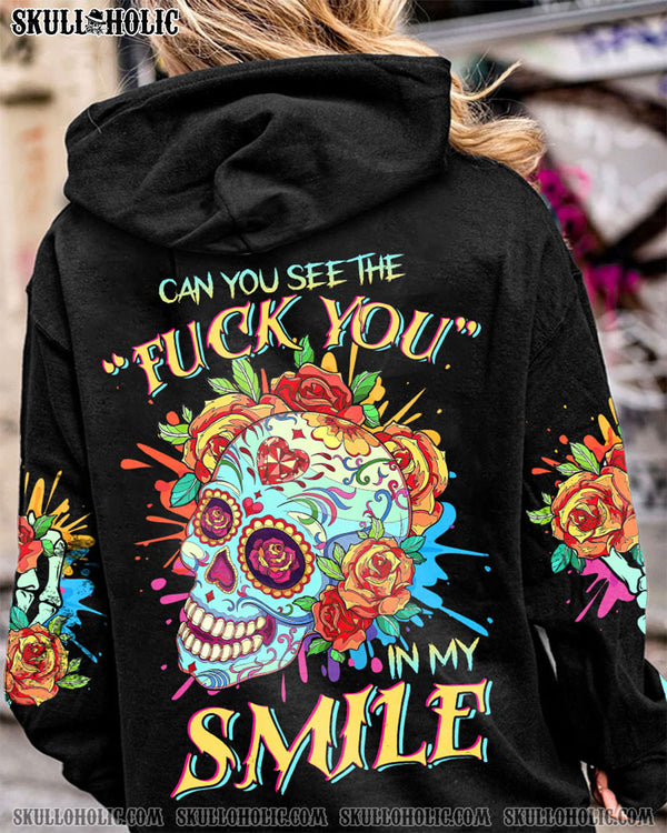 CAN YOU SEE THE F YOU SKULL ALL OVER PRINT - TLTR2303233