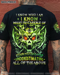 I KNOW WHO I AM SKULL ALL OVER PRINT - YHTG0709224