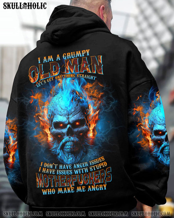 I AM A GRUMPY OLD MAN FIRE SKULL ALL OVER PRINT - TLTR0404233