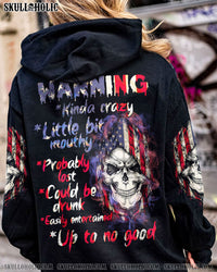 WARNING KINDA CRAZY REAPER AMERICA ALL OVER PRINT - TLNZ2211221
