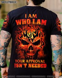 I AM WHO I AM SKULL ALL OVER PRINT - YHHN2709223