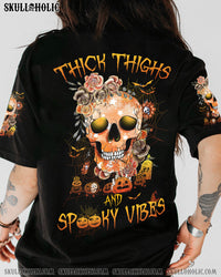 THICK THIGHS AND SPOOKY VIBES ALL OVER PRINT - YHHG2209221