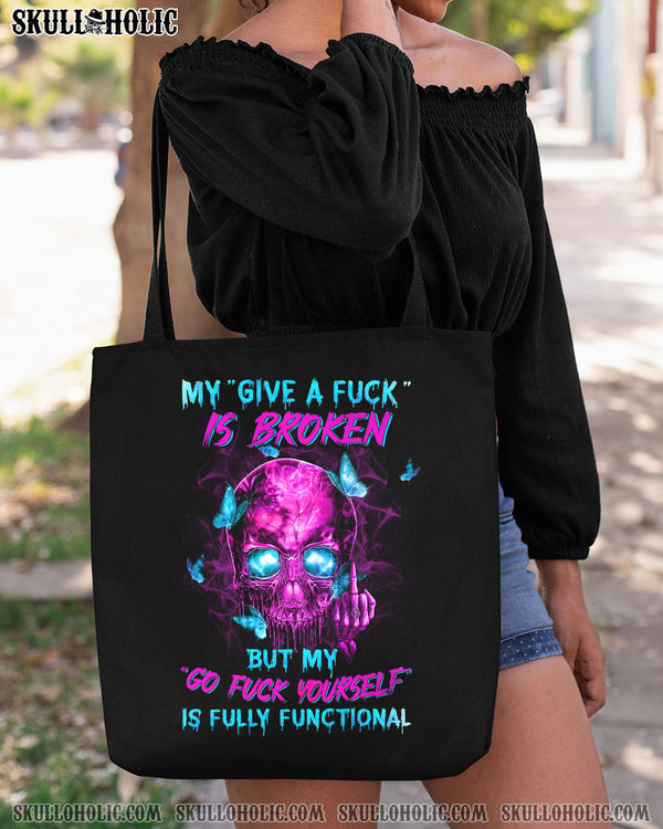 MY GIVE A F IS BROKEN TOTE BAG - YHHN0311223