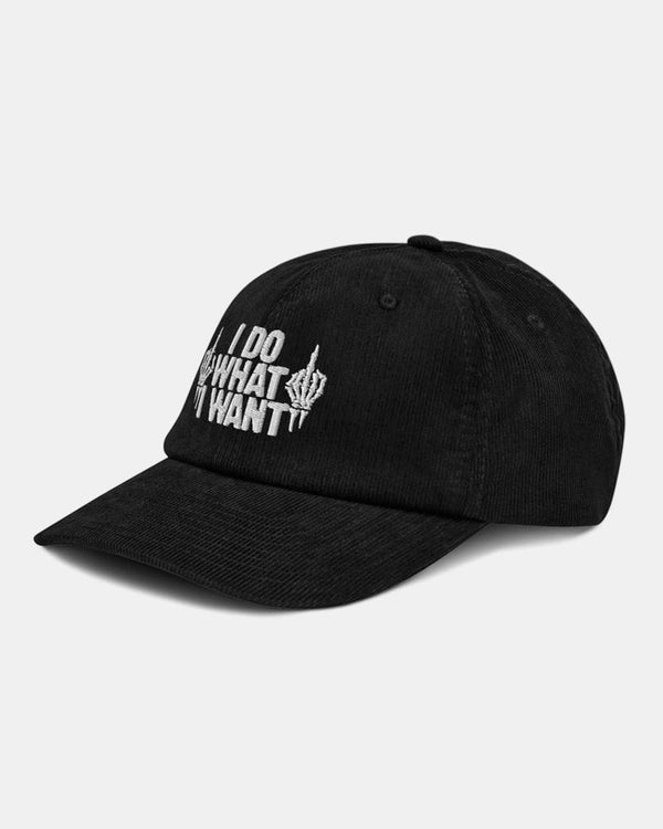 I Do What I Want Corduroy Hat - Ty0510221