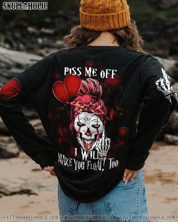 PISS ME OFF I WILL SKULL ALL OVER PRINT - TLNH3008212