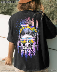 (HOT DEAL) FRESH OUT OF F PURPLE SUNFLOWER SKULL 2D - TLNO1408213