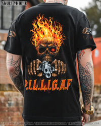 (HOT DEAL) DILLIGAF FLAME SKULL WITH G ALL OVER PRINT - TLNX2511214