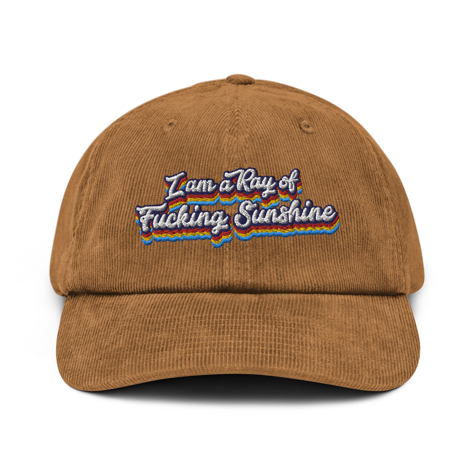 I Am A Ray Of F Sunshine Corduroy Hat - Ty0610222