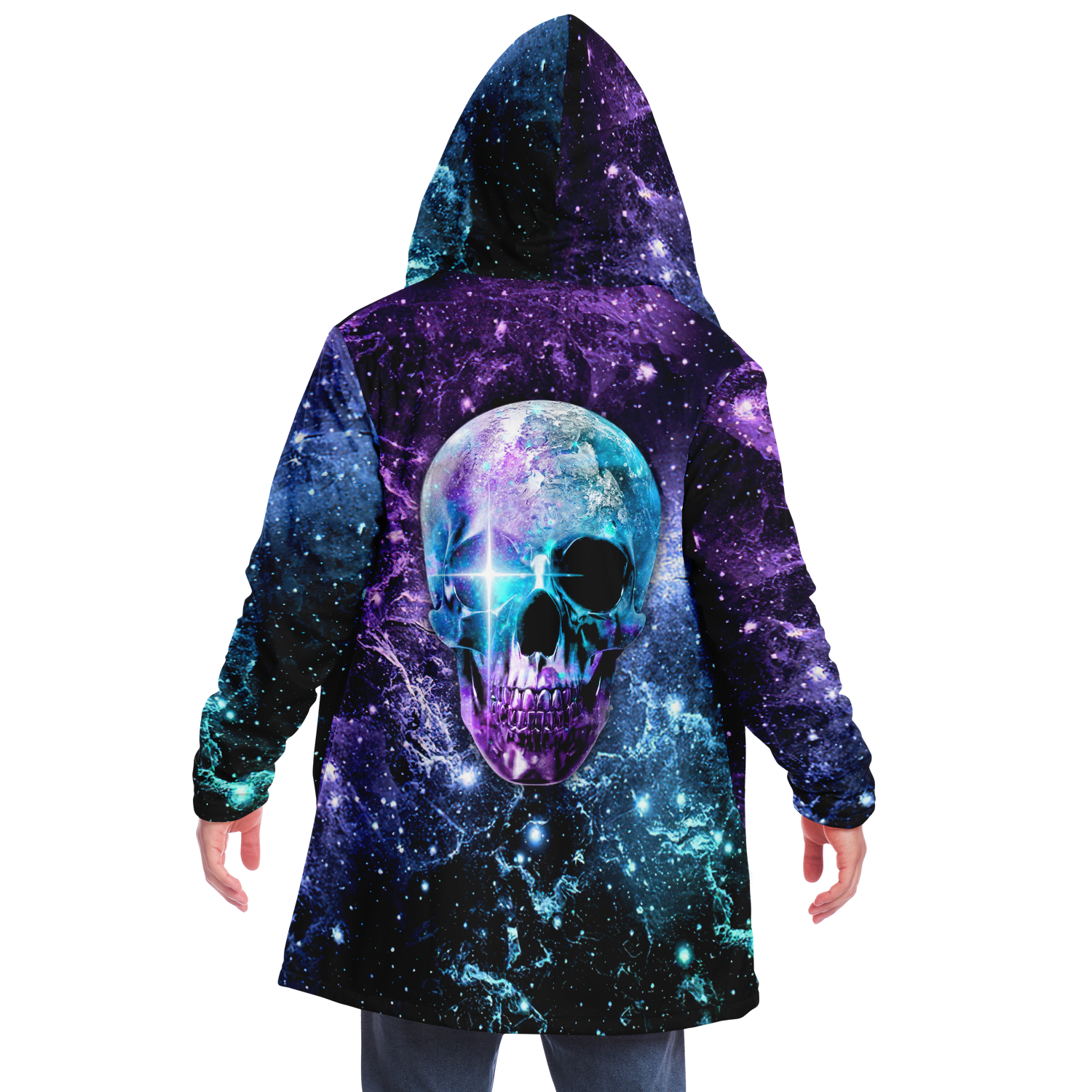 GALAXY SKULL PREMIUM FLEECE CLOAK - TLTR0908225