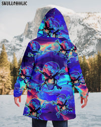 COLORFUL LIQUID SKULL PREMIUM FLEECE CLOAK - TLTW1008225