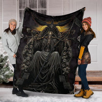 SKL BLACK BLANKET - NH0409204KI