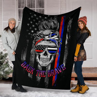 BACK THE BRAVE PL FF BLANKET - NB2509203KI