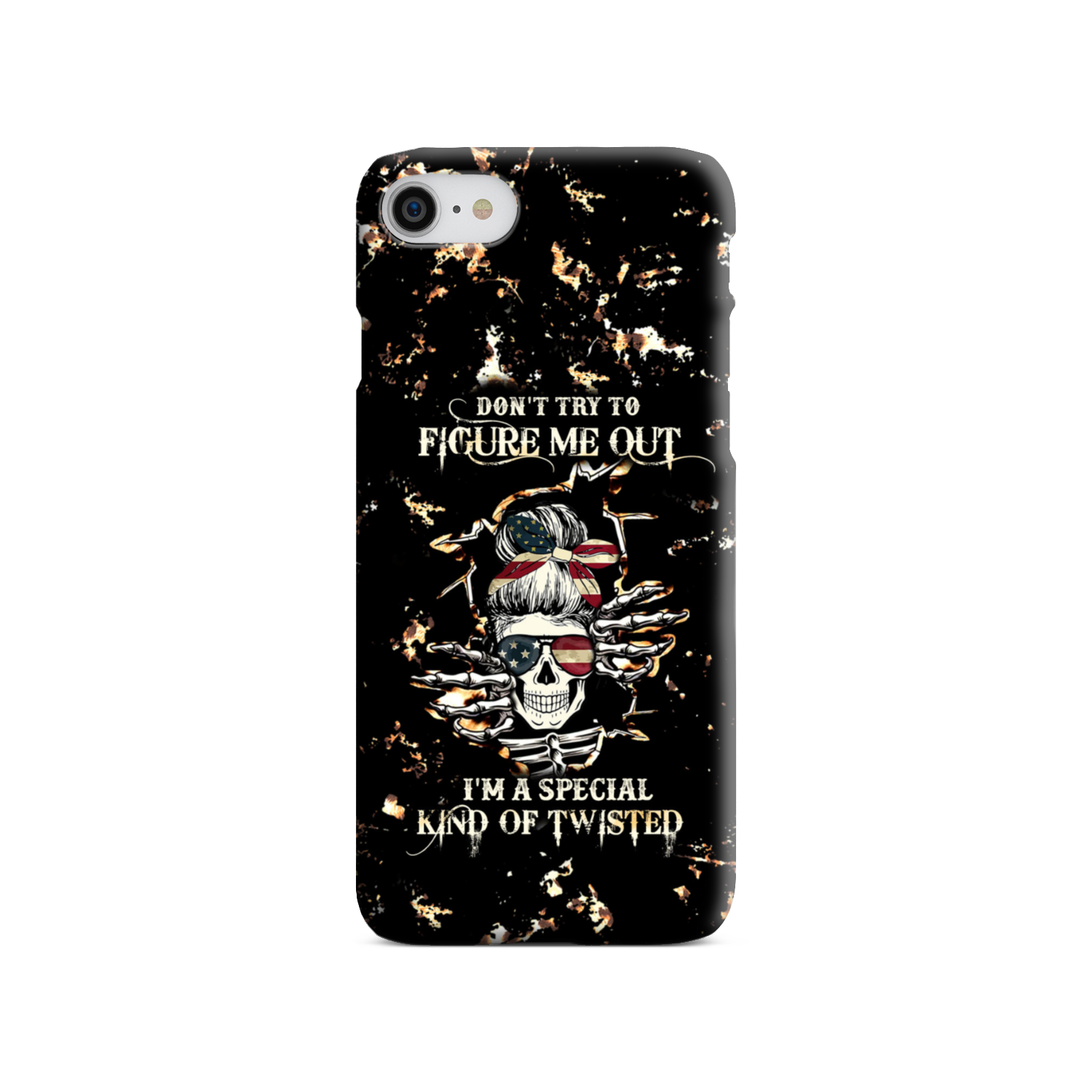 DON'T TRY TO FIGURE ME OUT PHONE CASE - TLTW0912222