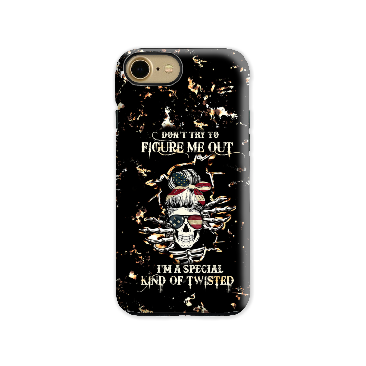 DON'T TRY TO FIGURE ME OUT PHONE CASE - TLTW0912222