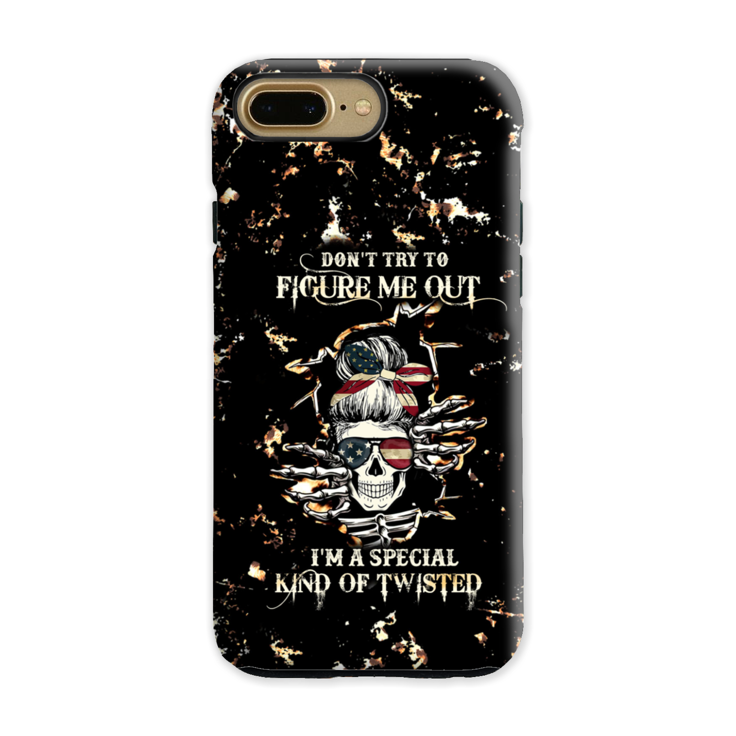 DON'T TRY TO FIGURE ME OUT PHONE CASE - TLTW0912222