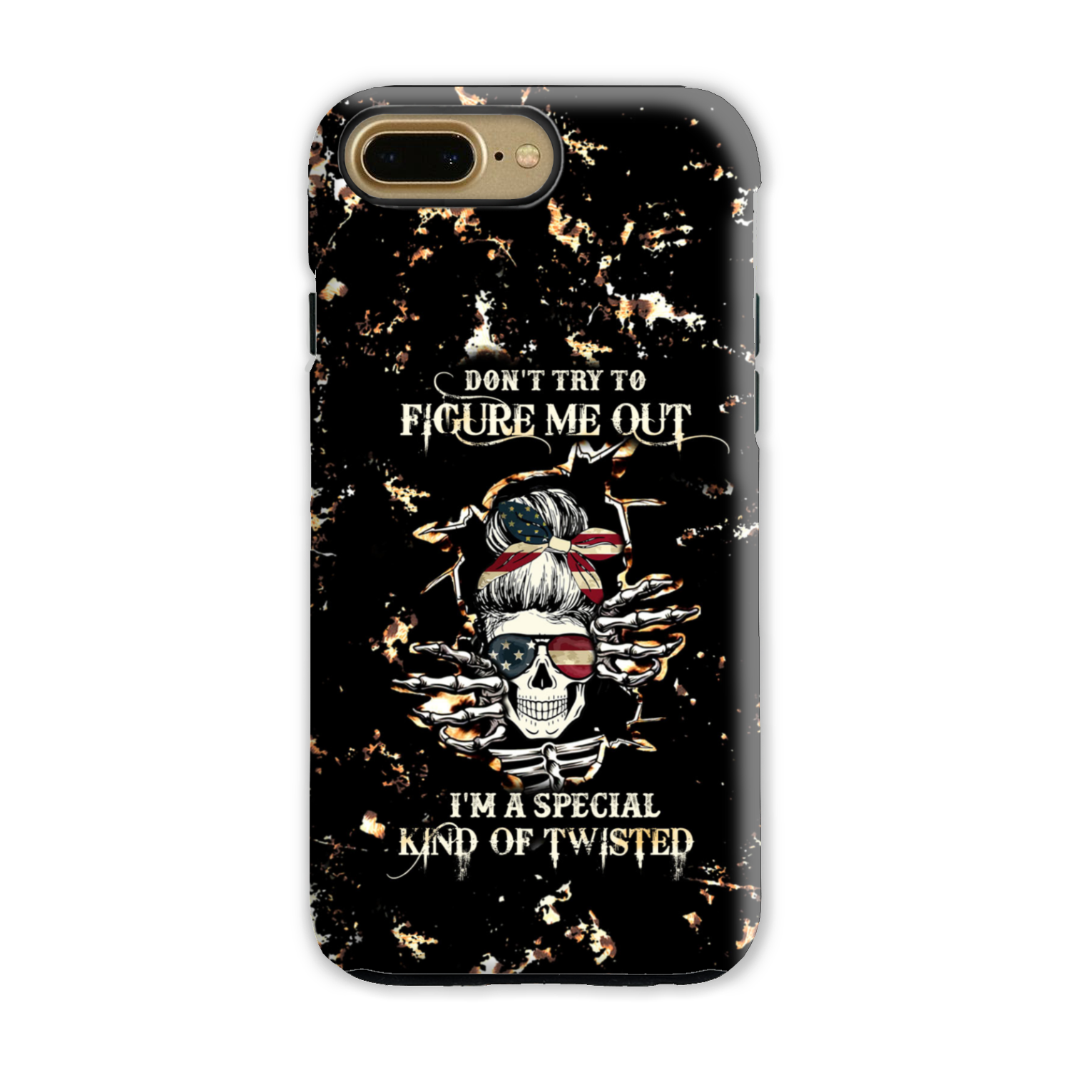 DON'T TRY TO FIGURE ME OUT PHONE CASE - TLTW0912222