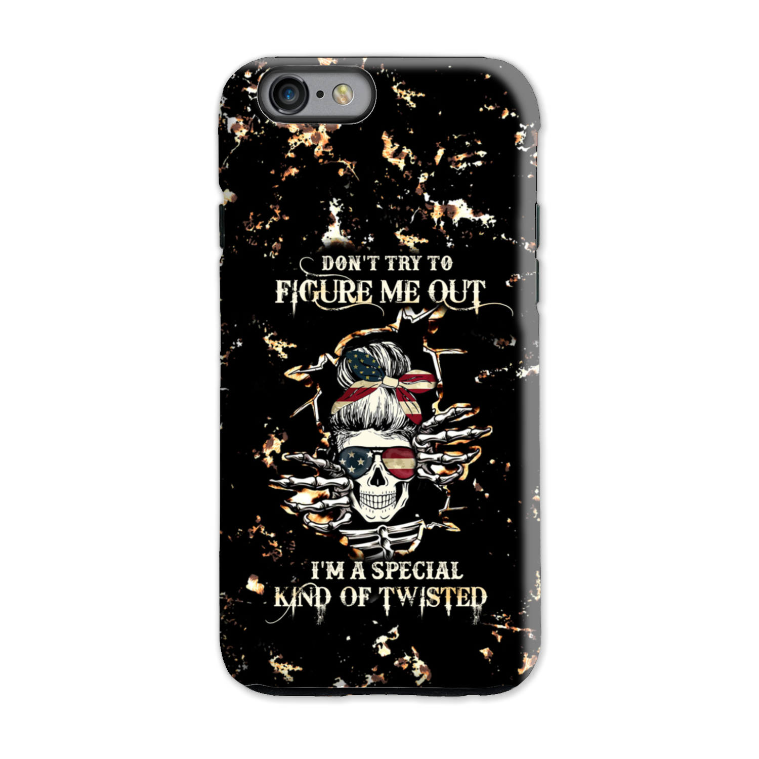 DON'T TRY TO FIGURE ME OUT PHONE CASE - TLTW0912222