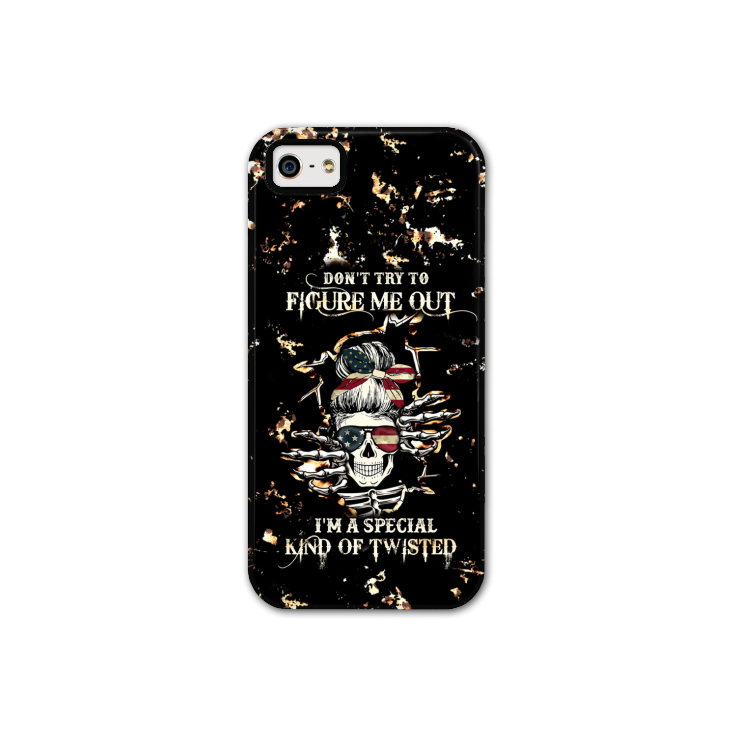 DON'T TRY TO FIGURE ME OUT PHONE CASE - TLTW0912222