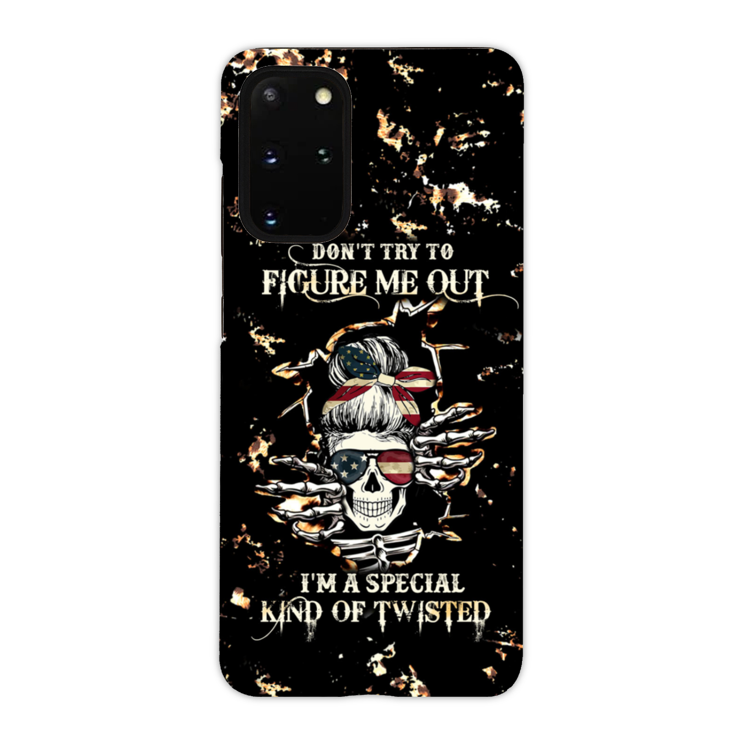 DON'T TRY TO FIGURE ME OUT PHONE CASE - TLTW0912222