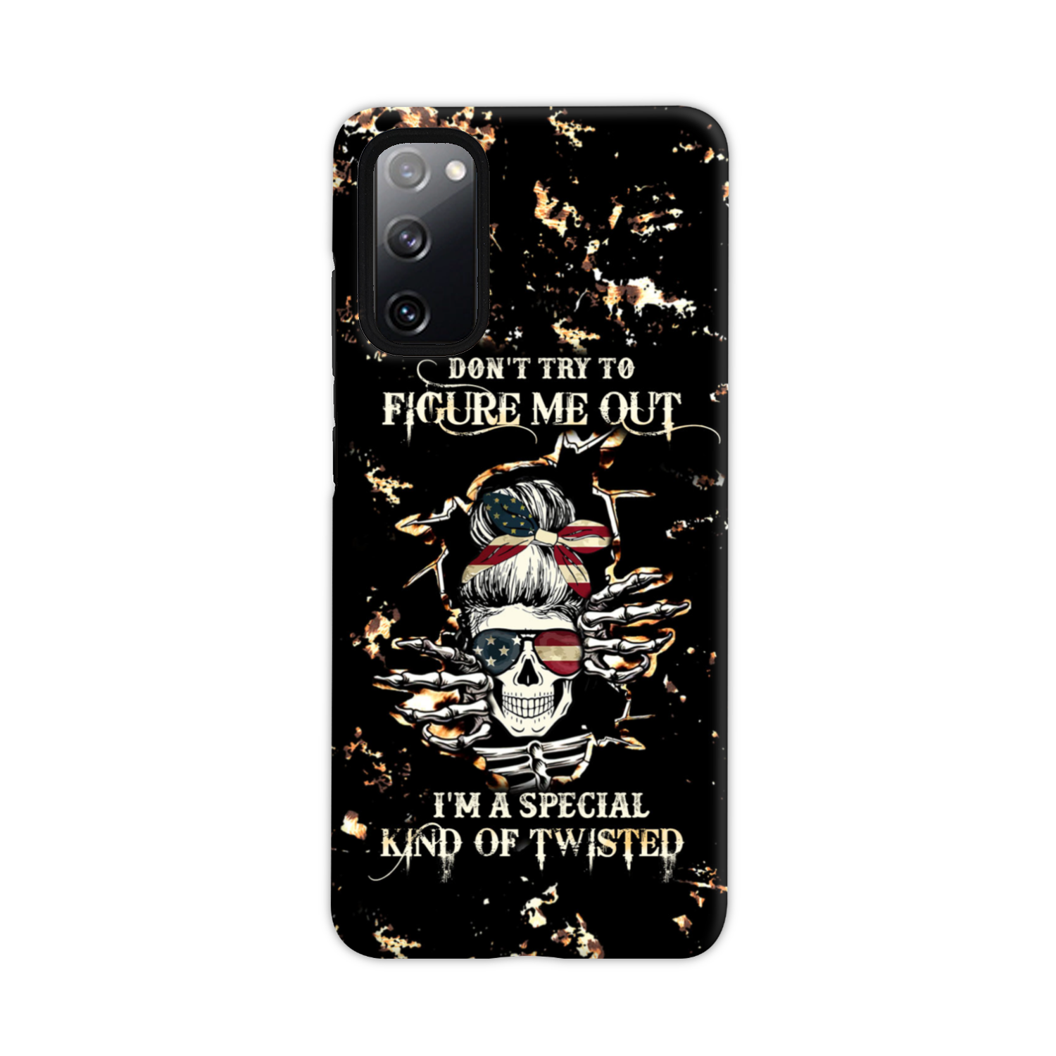 DON'T TRY TO FIGURE ME OUT PHONE CASE - TLTW0912222