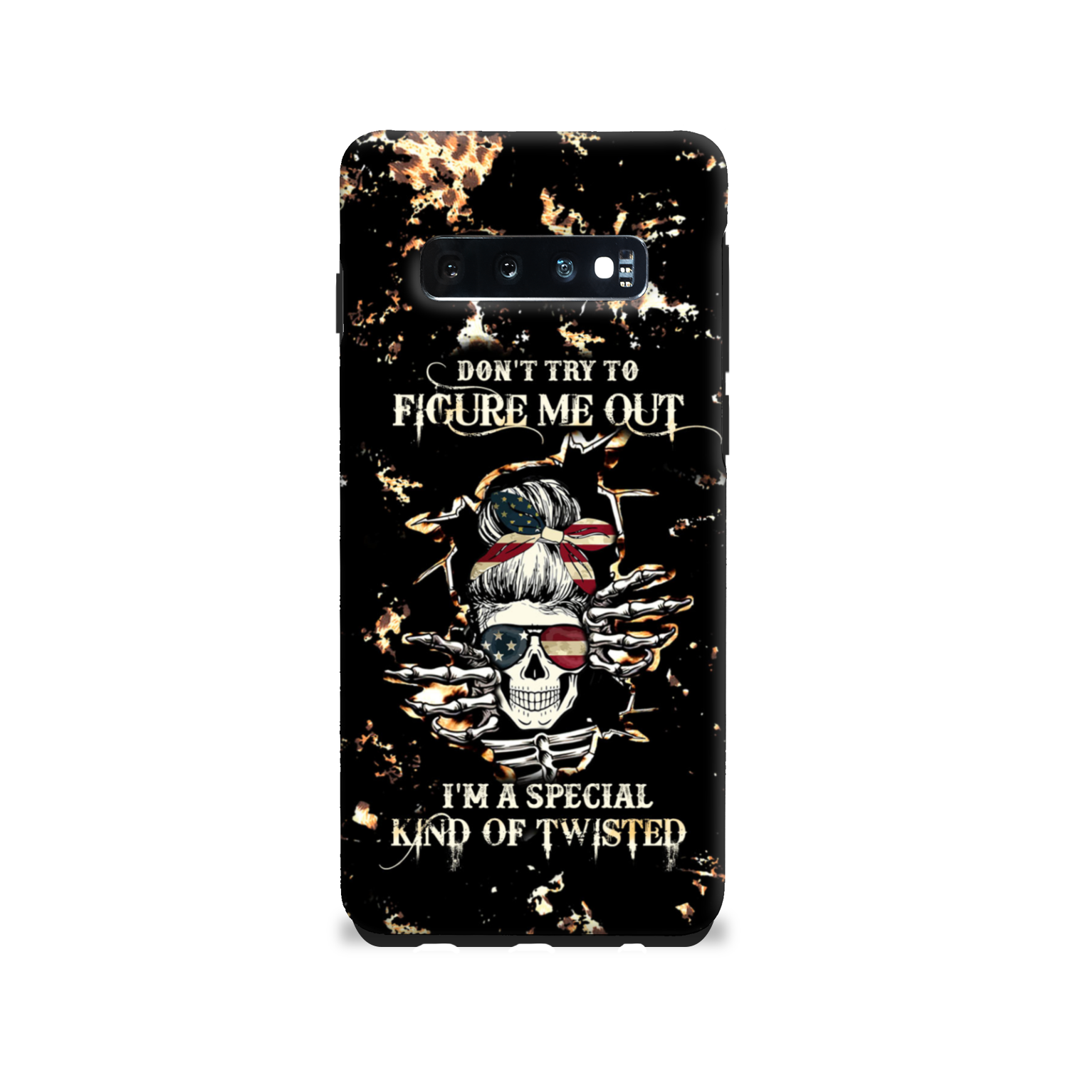 DON'T TRY TO FIGURE ME OUT PHONE CASE - TLTW0912222