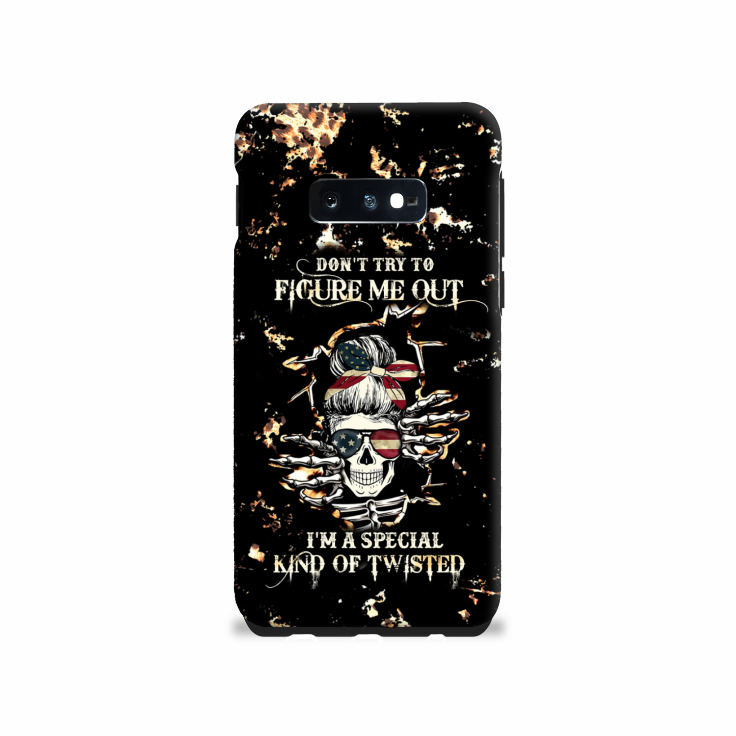 DON'T TRY TO FIGURE ME OUT PHONE CASE - TLTW0912222