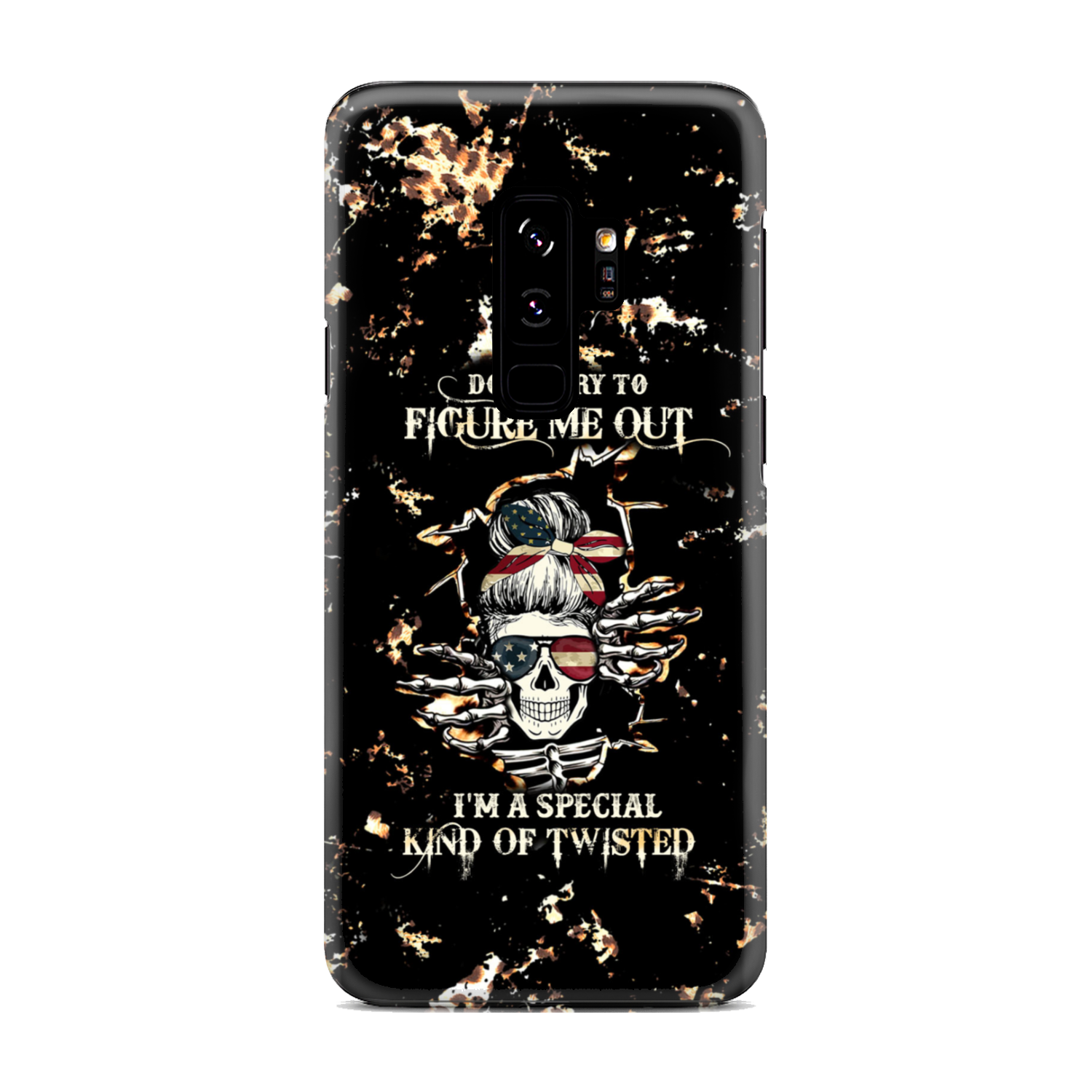 DON'T TRY TO FIGURE ME OUT PHONE CASE - TLTW0912222