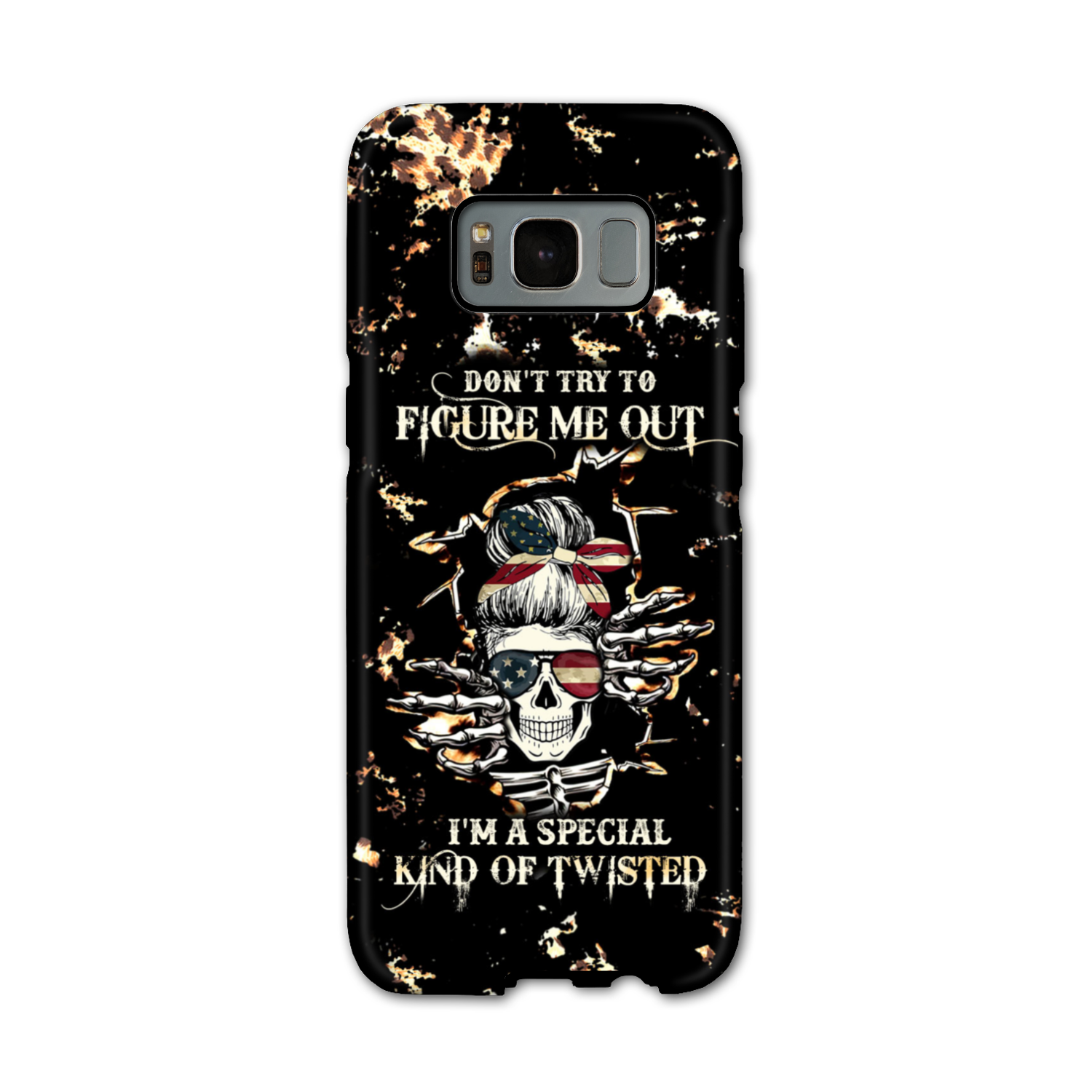 DON'T TRY TO FIGURE ME OUT PHONE CASE - TLTW0912222